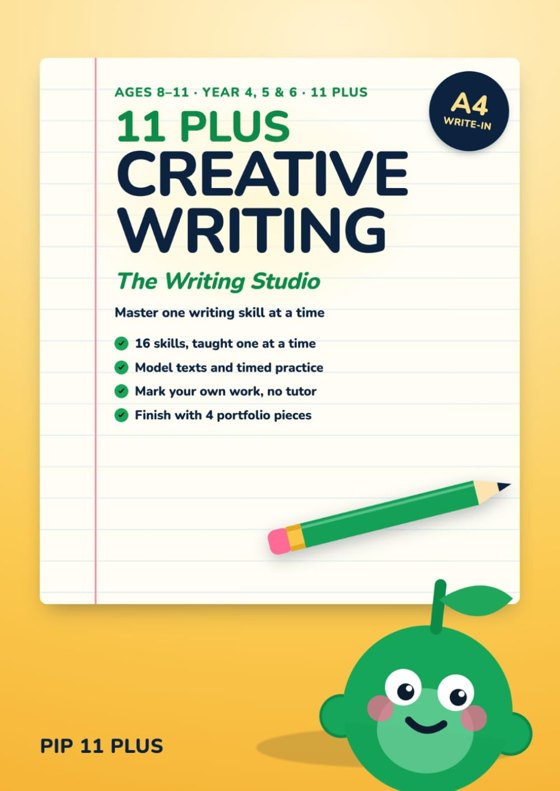 11 Plus Creative Writing: The Writing Studio cover