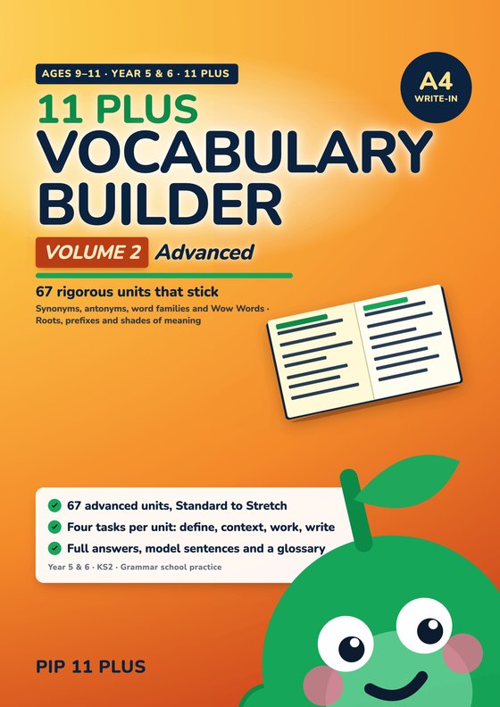 11+ Vocabulary Builder: Volume 2 (Advanced) cover