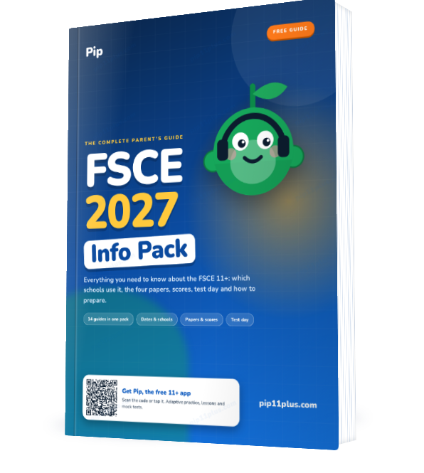 FSCE 2027 Info Pack: a free PDF guide to the FSCE 11+