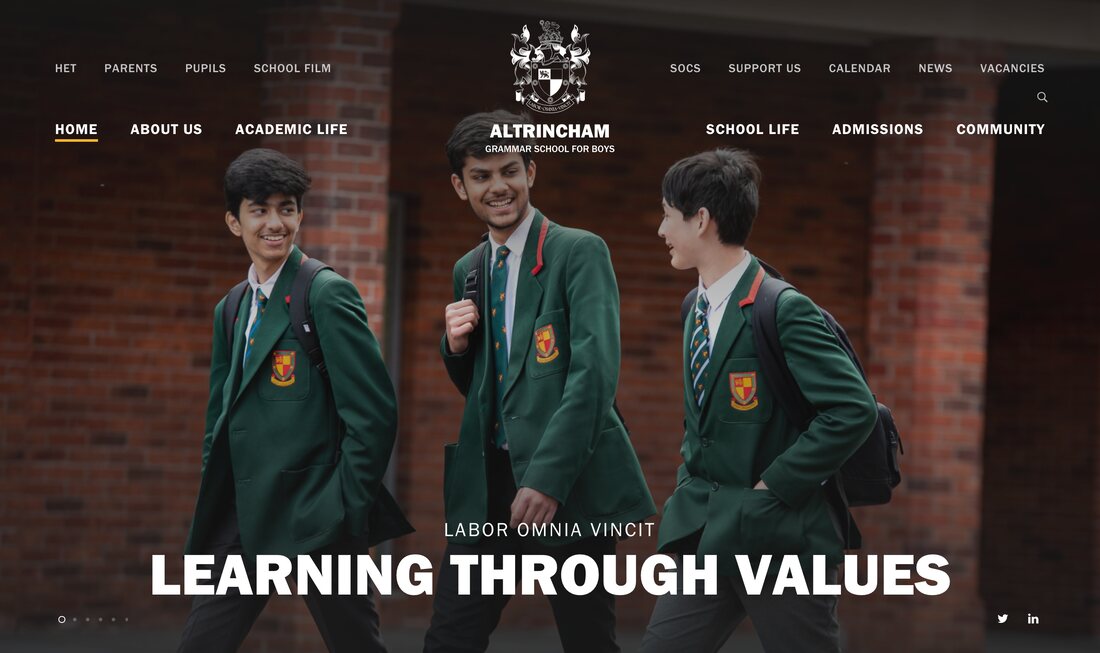 Altrincham Grammar School for Boys homepage