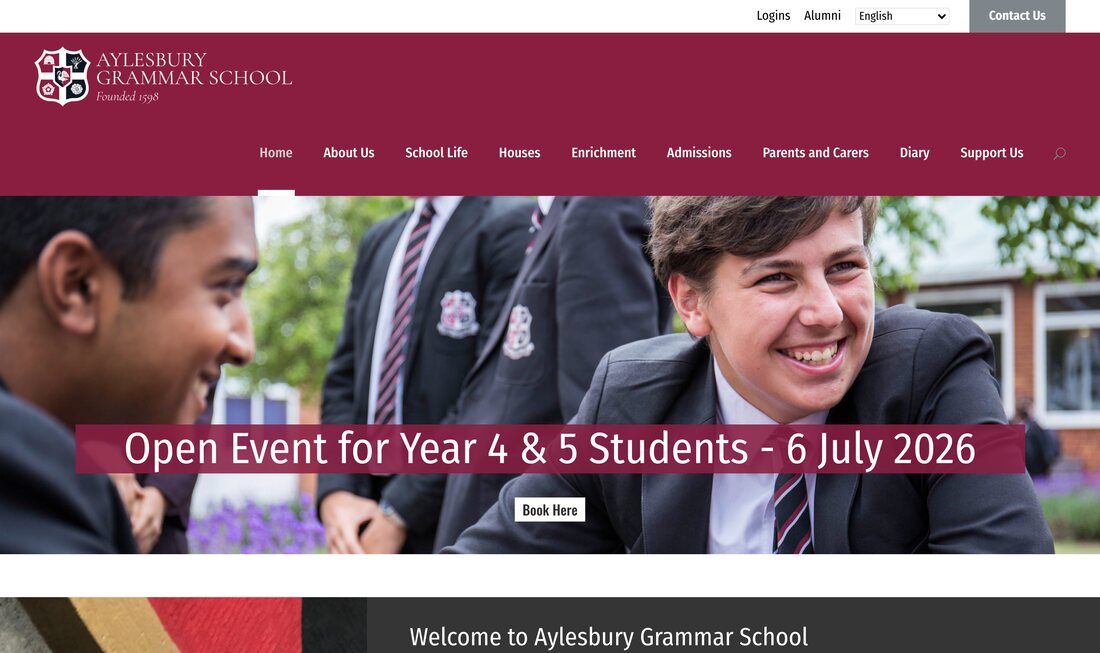 Aylesbury Grammar School homepage