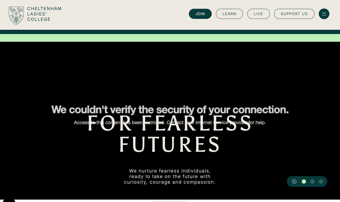 Cheltenham Ladies' College homepage