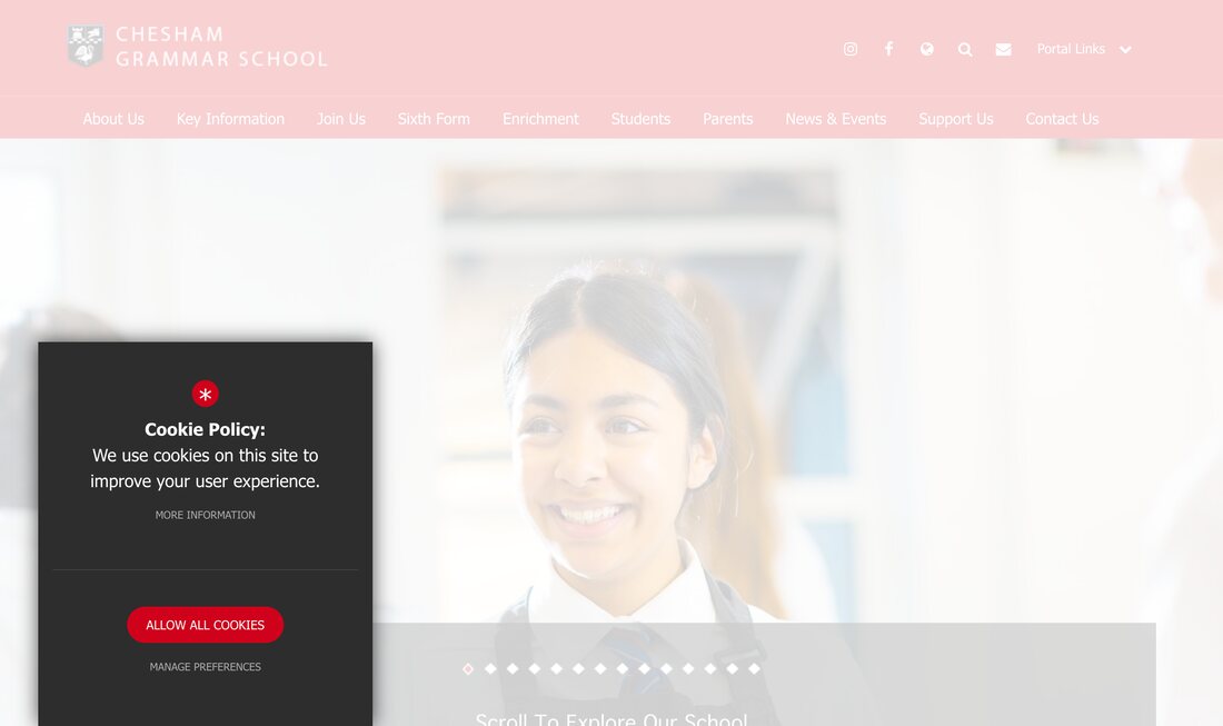 Chesham Grammar School homepage