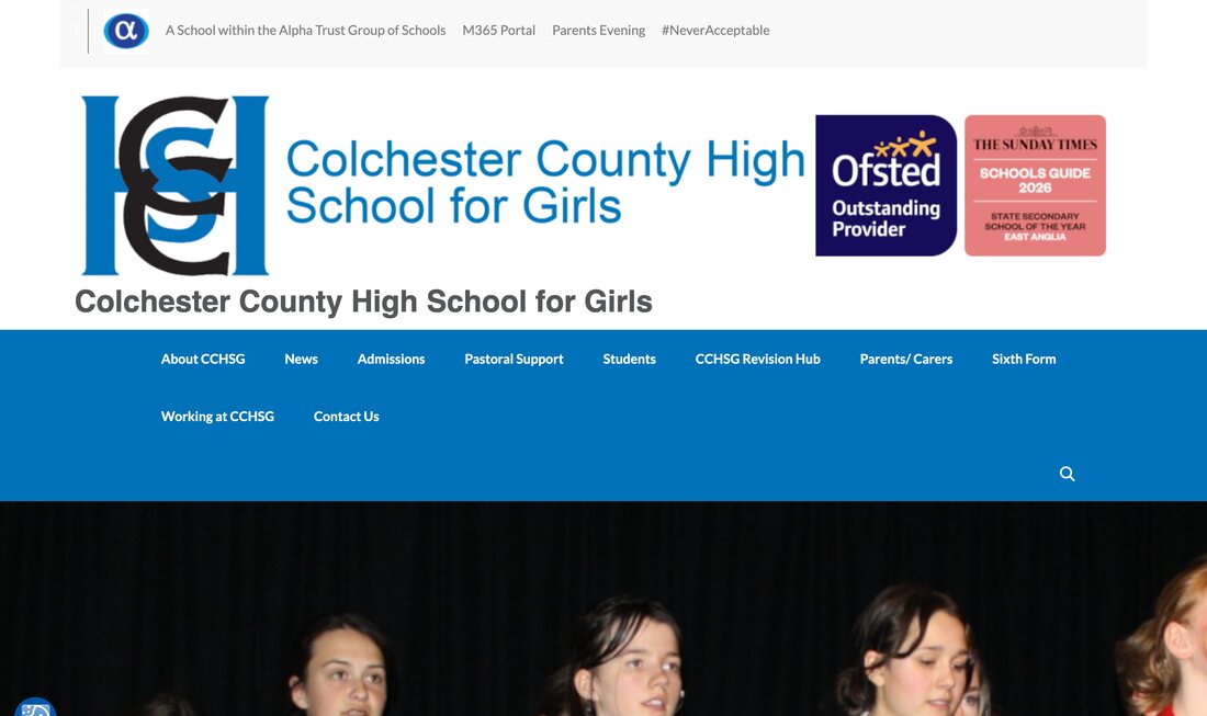 Colchester County High School for Girls homepage