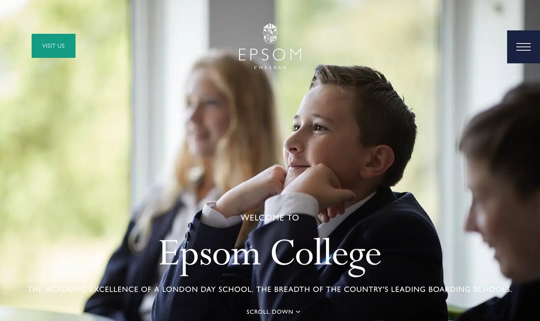 Epsom College homepage
