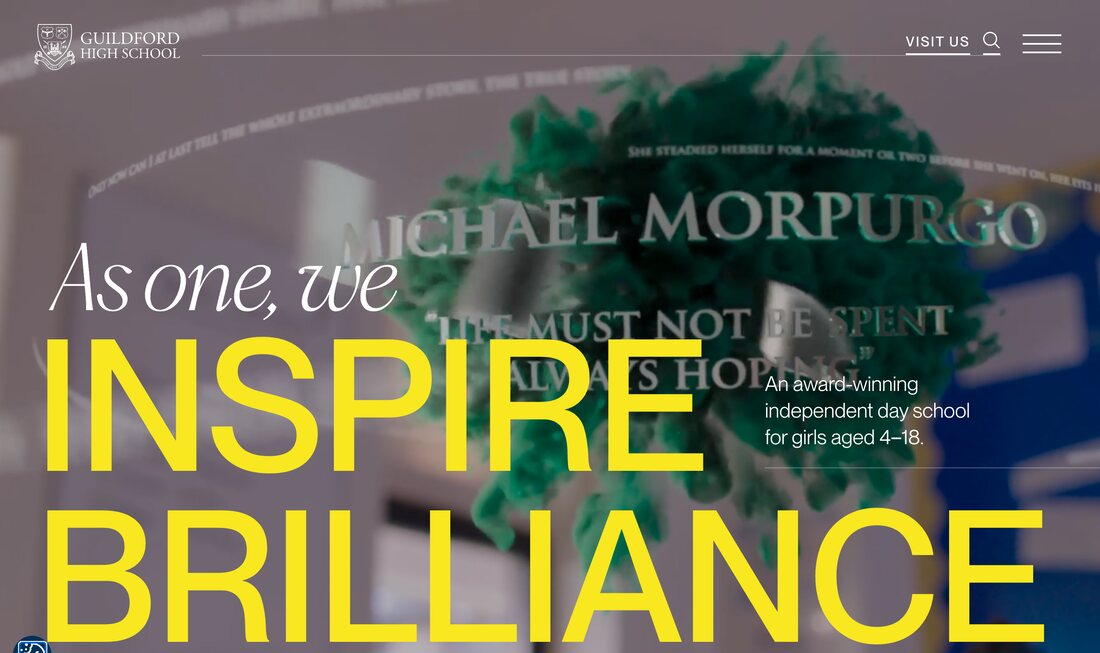 Guildford High School homepage