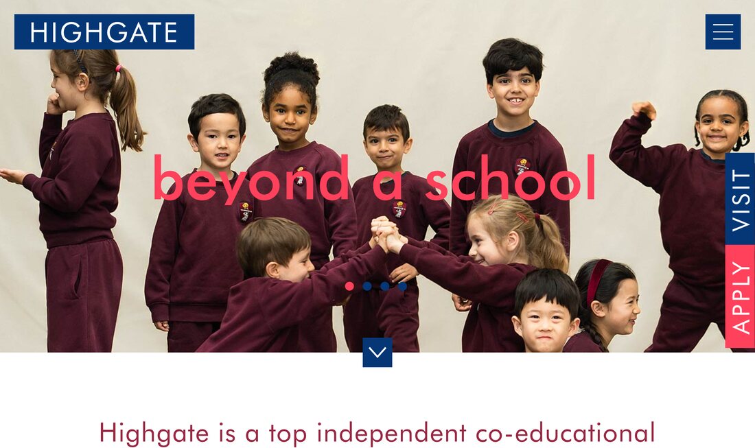 Highgate School homepage