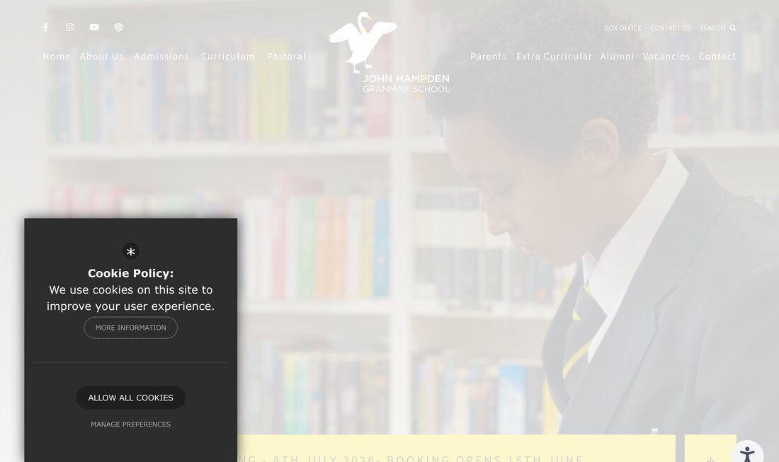 John Hampden Grammar School homepage