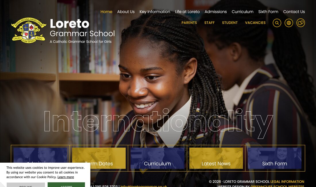 Loreto Grammar School homepage