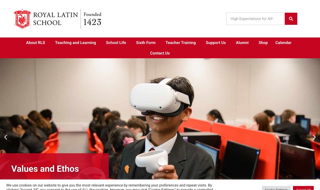 The Royal Latin School homepage
