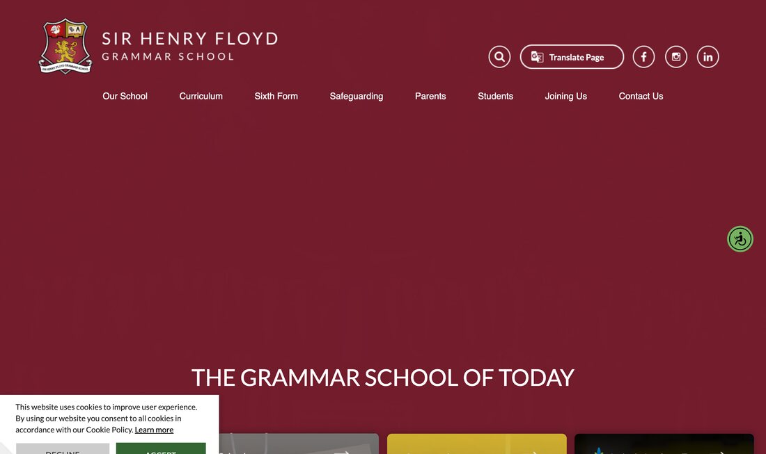 Sir Henry Floyd Grammar School homepage