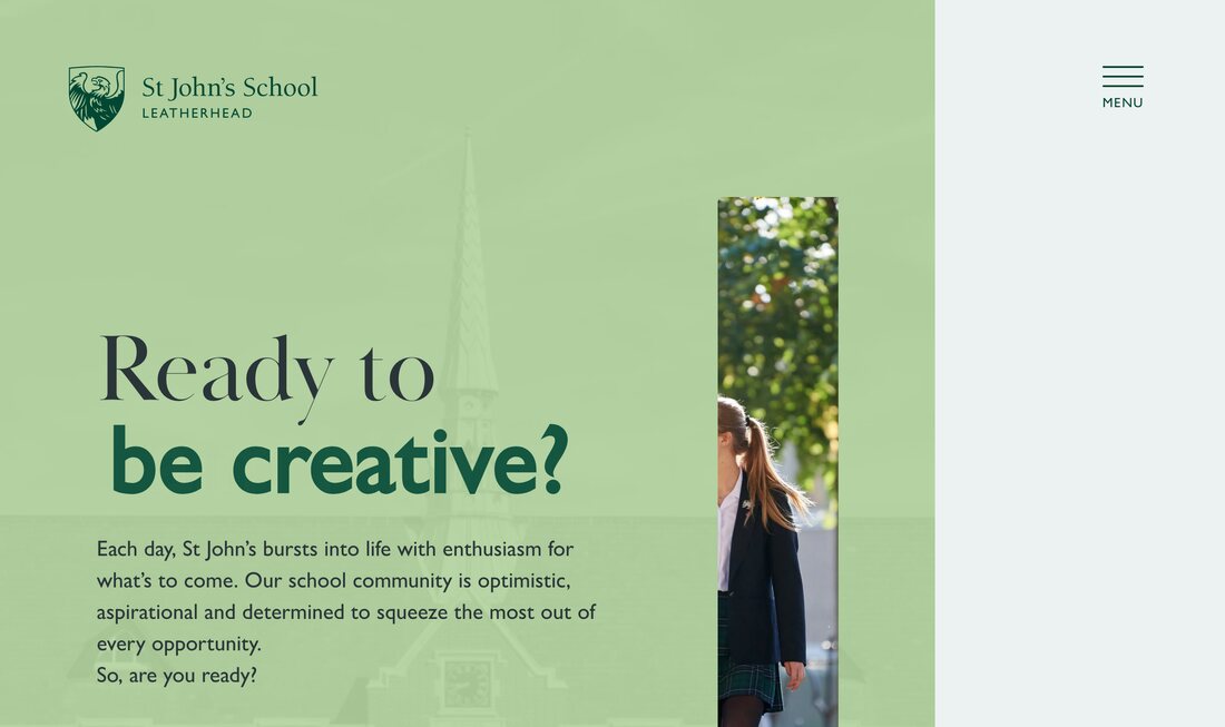St John's School, Leatherhead homepage