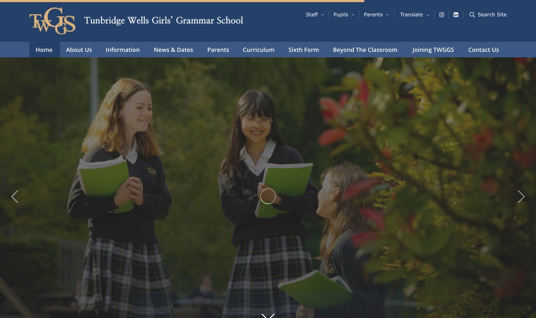 Tunbridge Wells Girls' Grammar School homepage