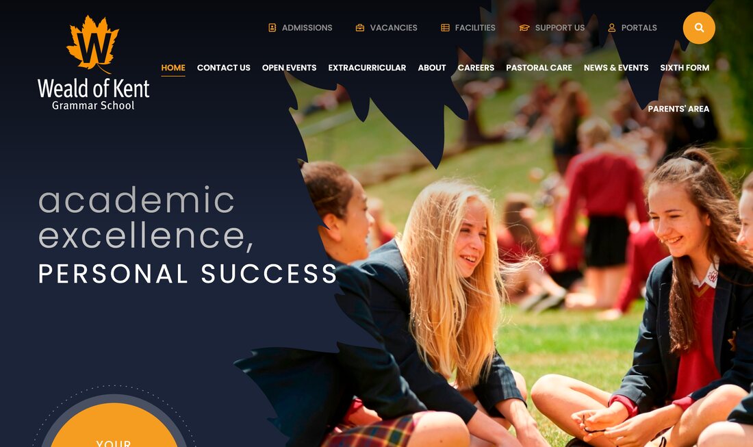 Weald of Kent Grammar School homepage