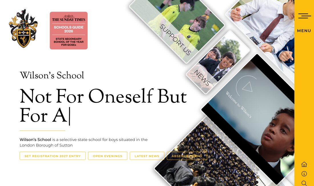 Wilson's School homepage