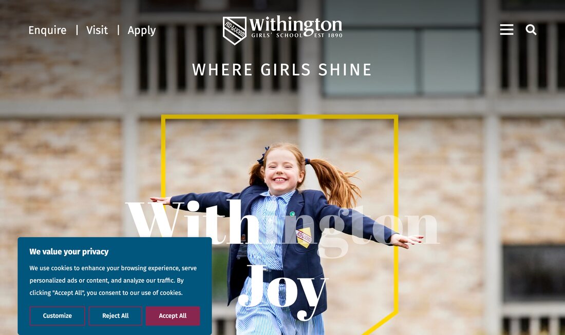 Withington Girls' School homepage